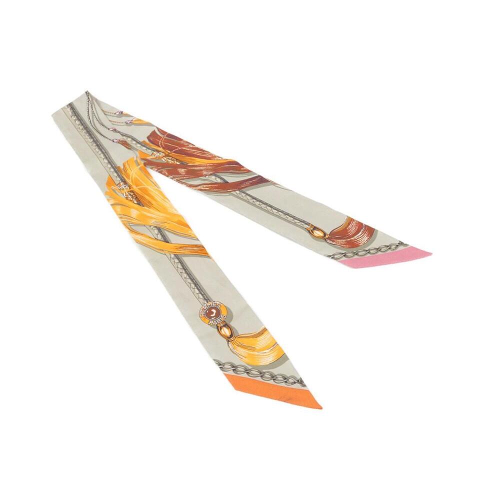 Hermes CAVALCADES Twilly 061829S Scarf Muffler